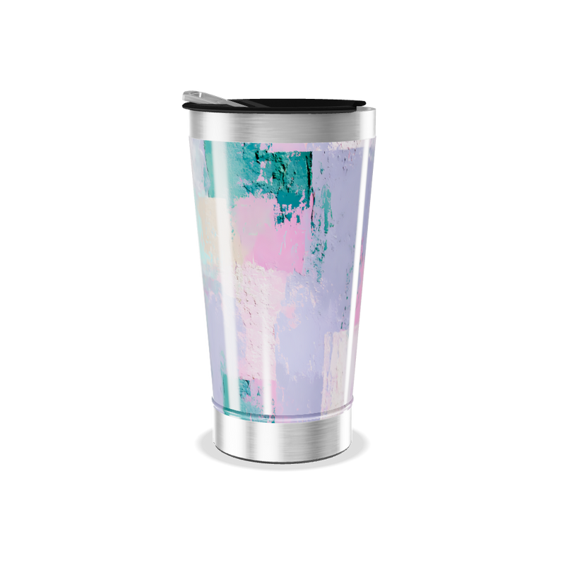 Copo Térmico - Abstrato Multicolorido