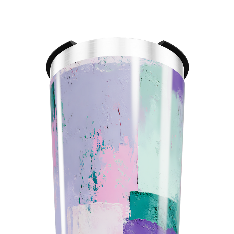 Copo Térmico - Abstrato Multicolorido