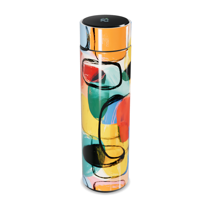 Garrafa Térmica Touch - Estampa Colorida