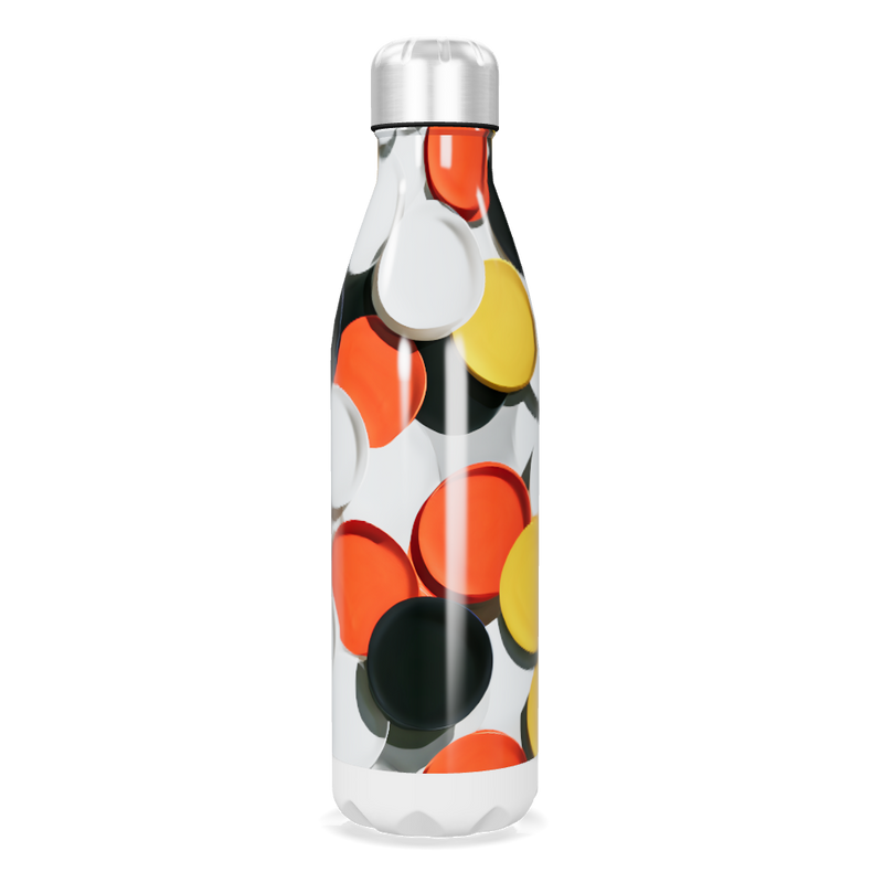 Garrafa Inox - Estampa Colorida
