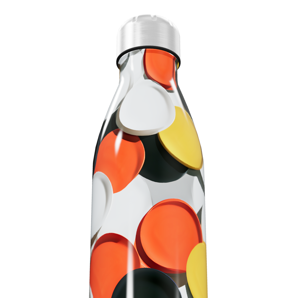 Garrafa Inox - Estampa Colorida