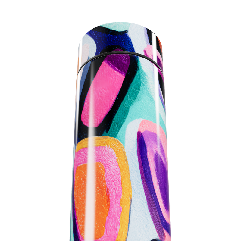 Garrafa Térmica Touch Estampada Colorida