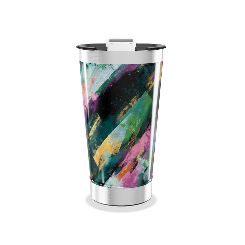 Copo Térmico - Aço Inox Estampa Colorida