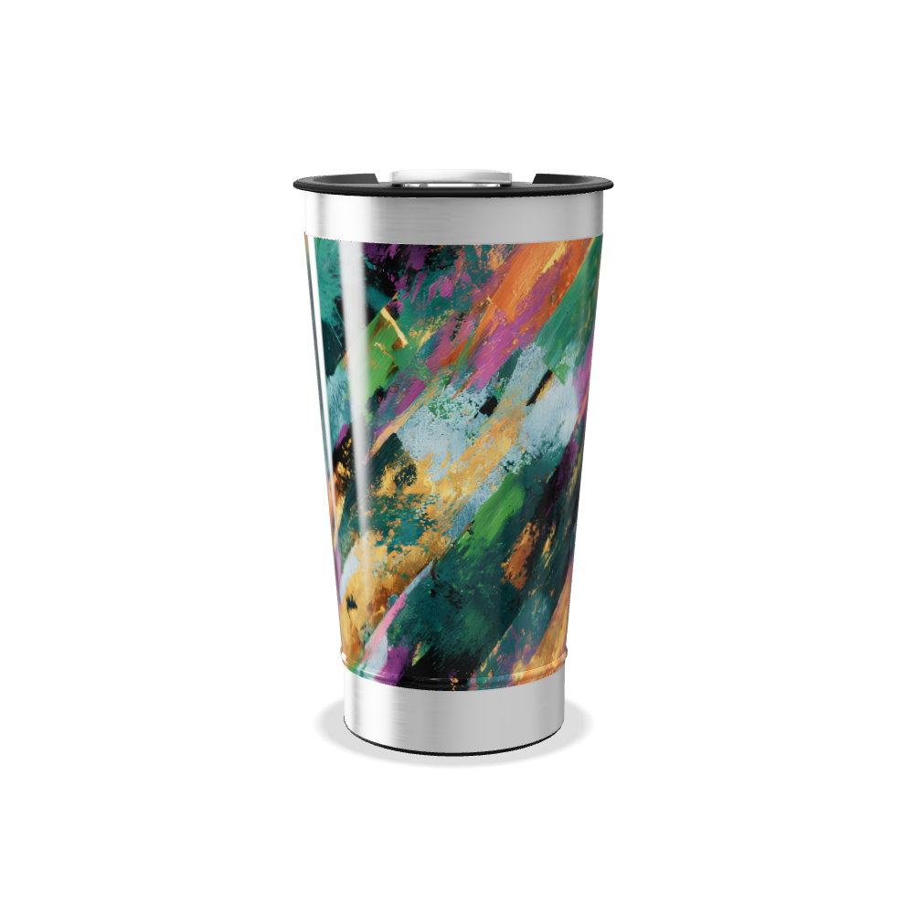 Copo Térmico - Aço Inox Estampa Colorida