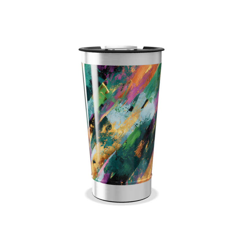 Copo Térmico - Aço Inox Estampa Colorida