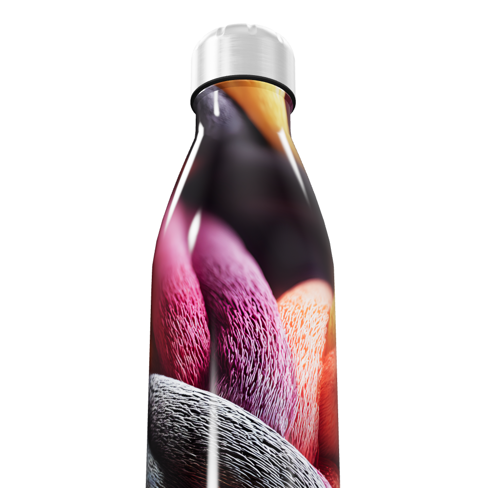 Garrafa Inox - Estampa Multicolorida