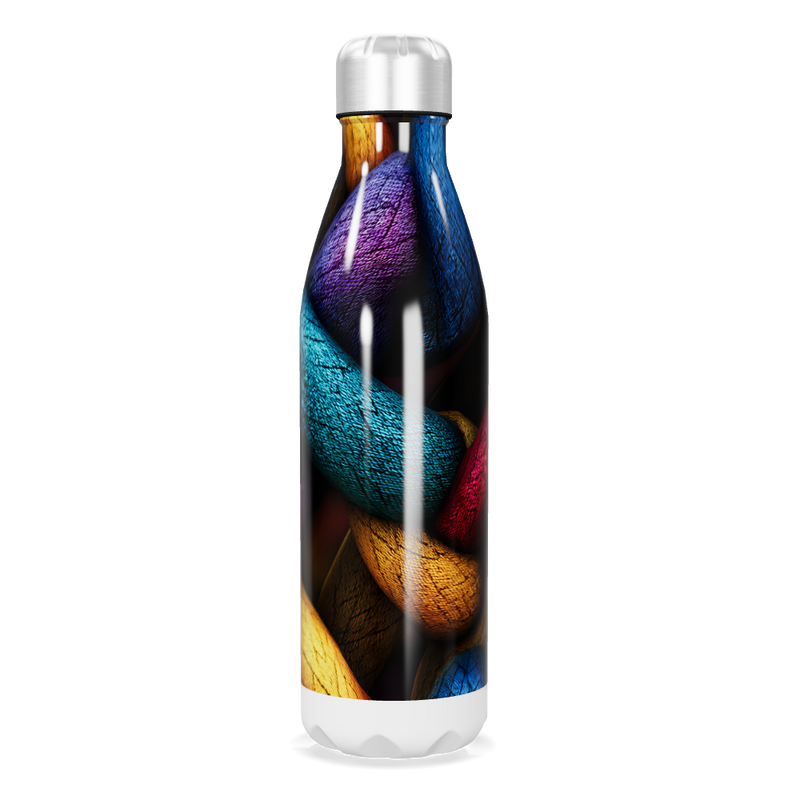 Garrafa Inox - Estampa Cores Vibrantes