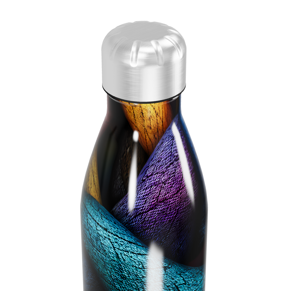 Garrafa Inox - Estampa Cores Vibrantes