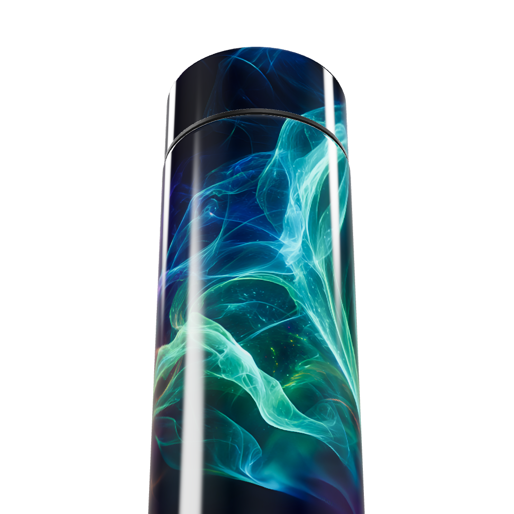 Garrafa Térmica Touch - Estampa Abstrata Colorida