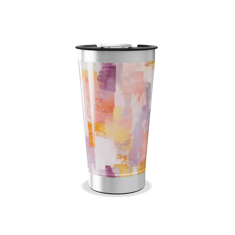 Copo Térmico - Colorido Aquarela Inox