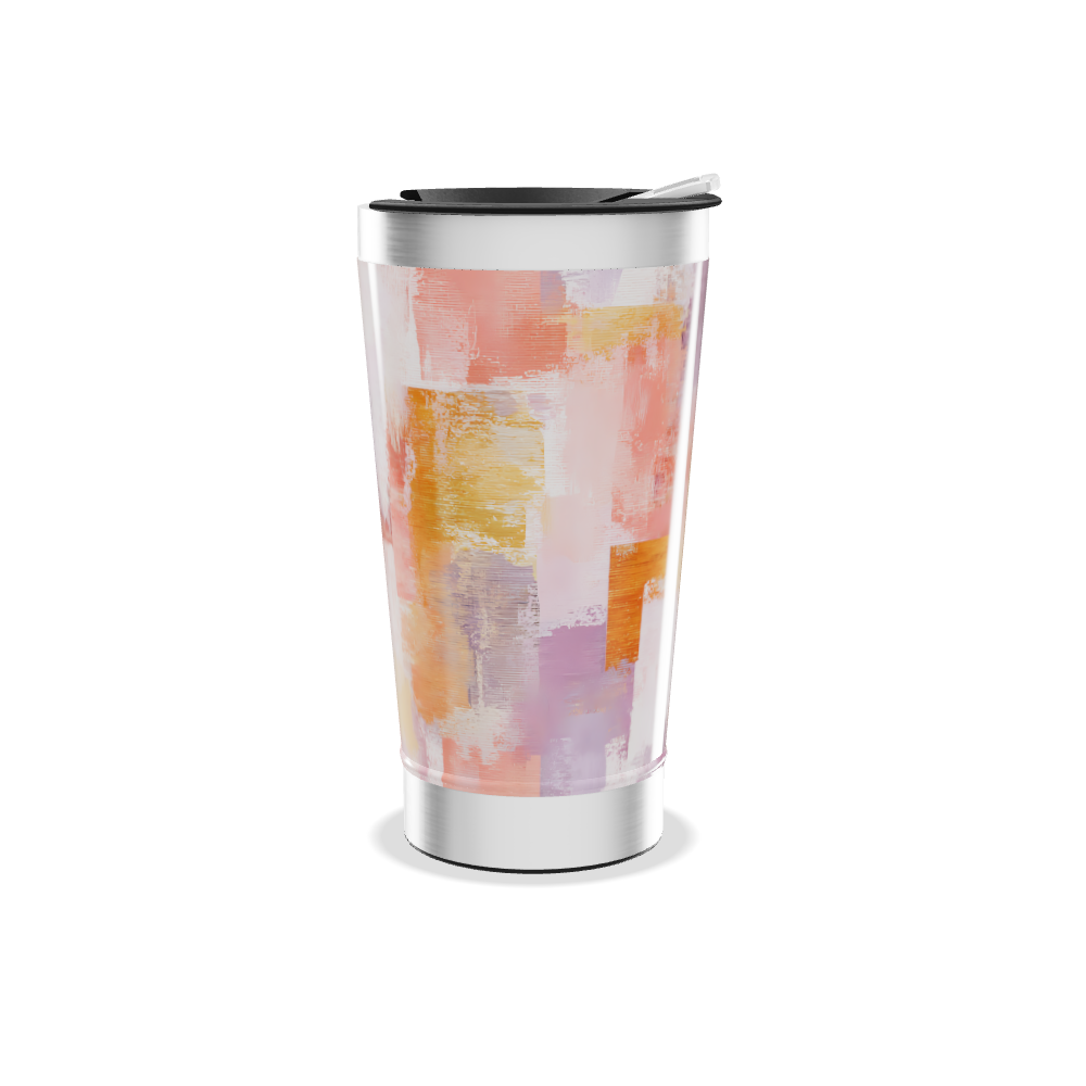 Copo Térmico - Colorido Aquarela Inox