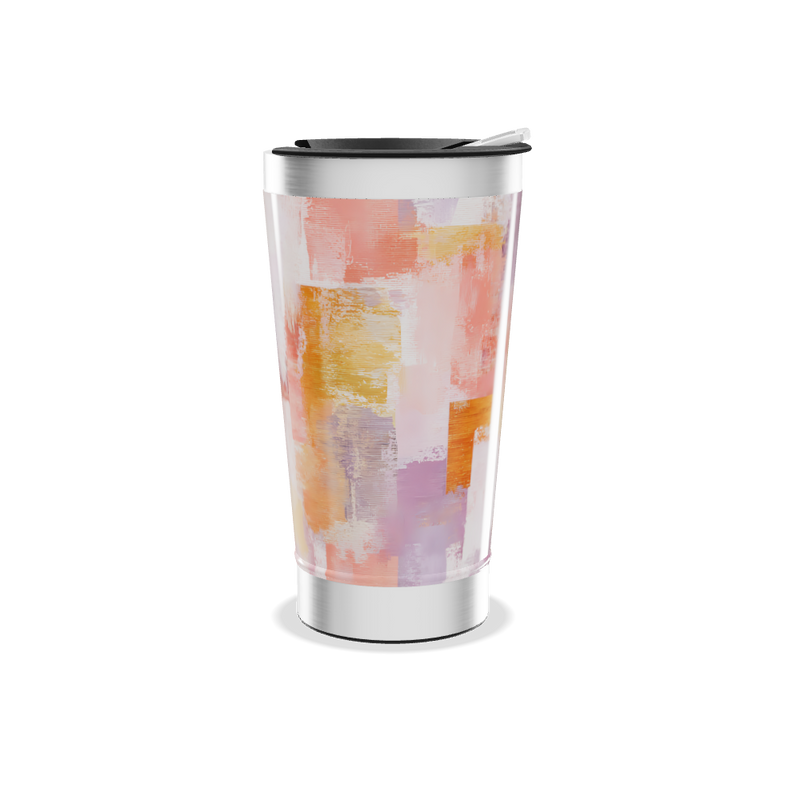 Copo Térmico - Colorido Aquarela Inox