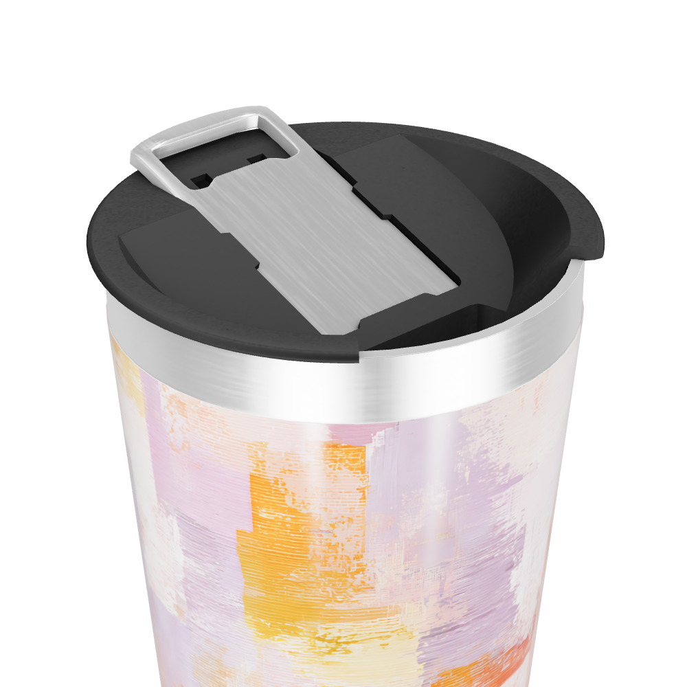 Copo Térmico - Colorido Aquarela Inox