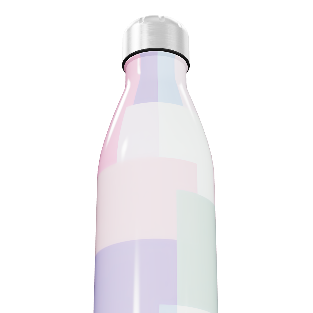 Garrafa Inox - Estampada Multicolorida