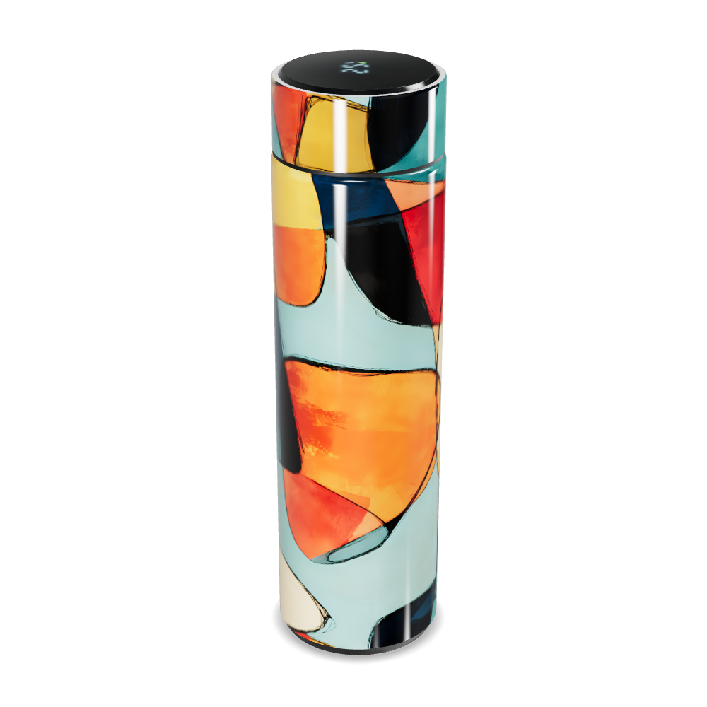 Garrafa Térmica Touch - Estampa Colorida