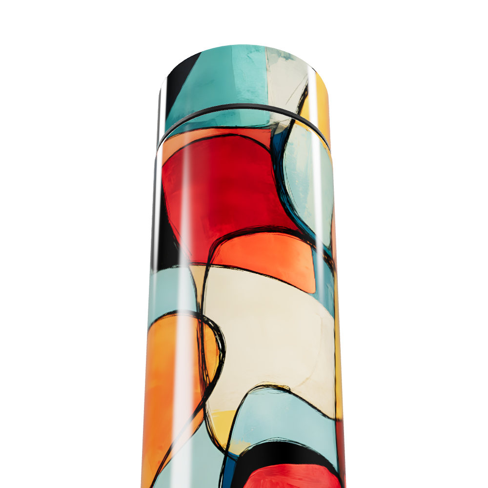 Garrafa Térmica Touch - Estampa Colorida