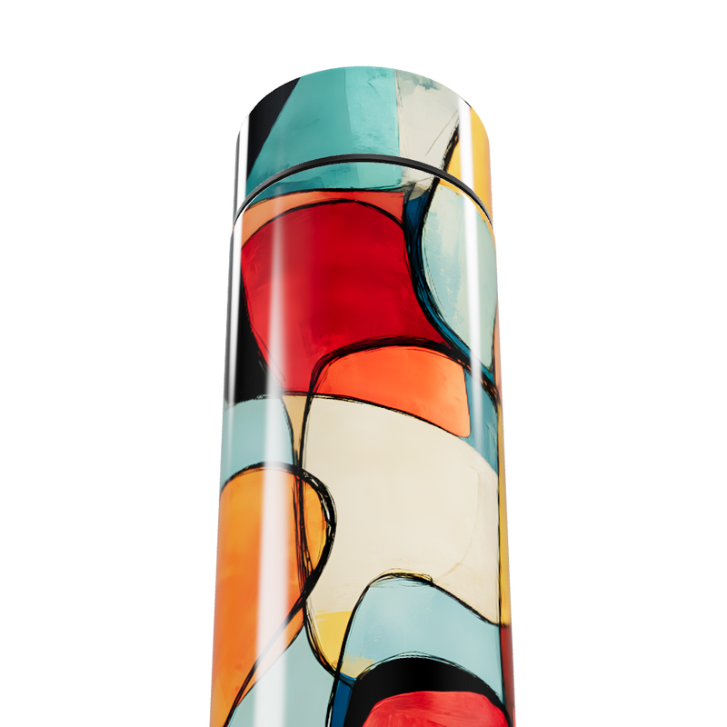 Garrafa Térmica Touch - Estampa Colorida