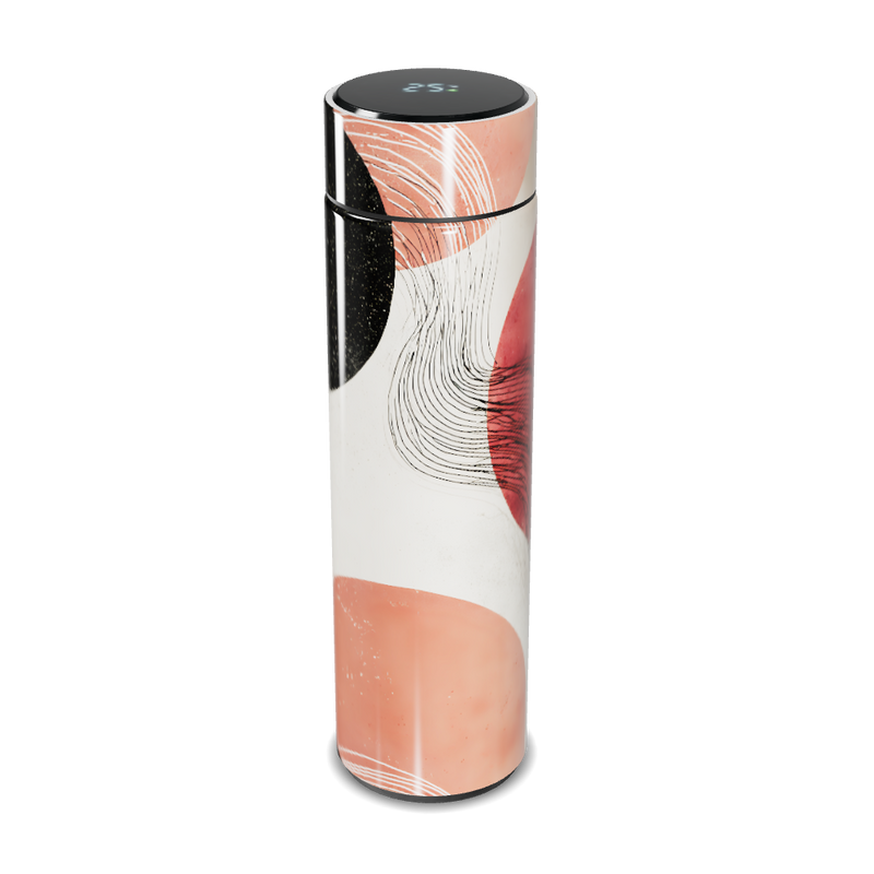 Garrafa Térmica Touch - Estampa Abstrata 500ml