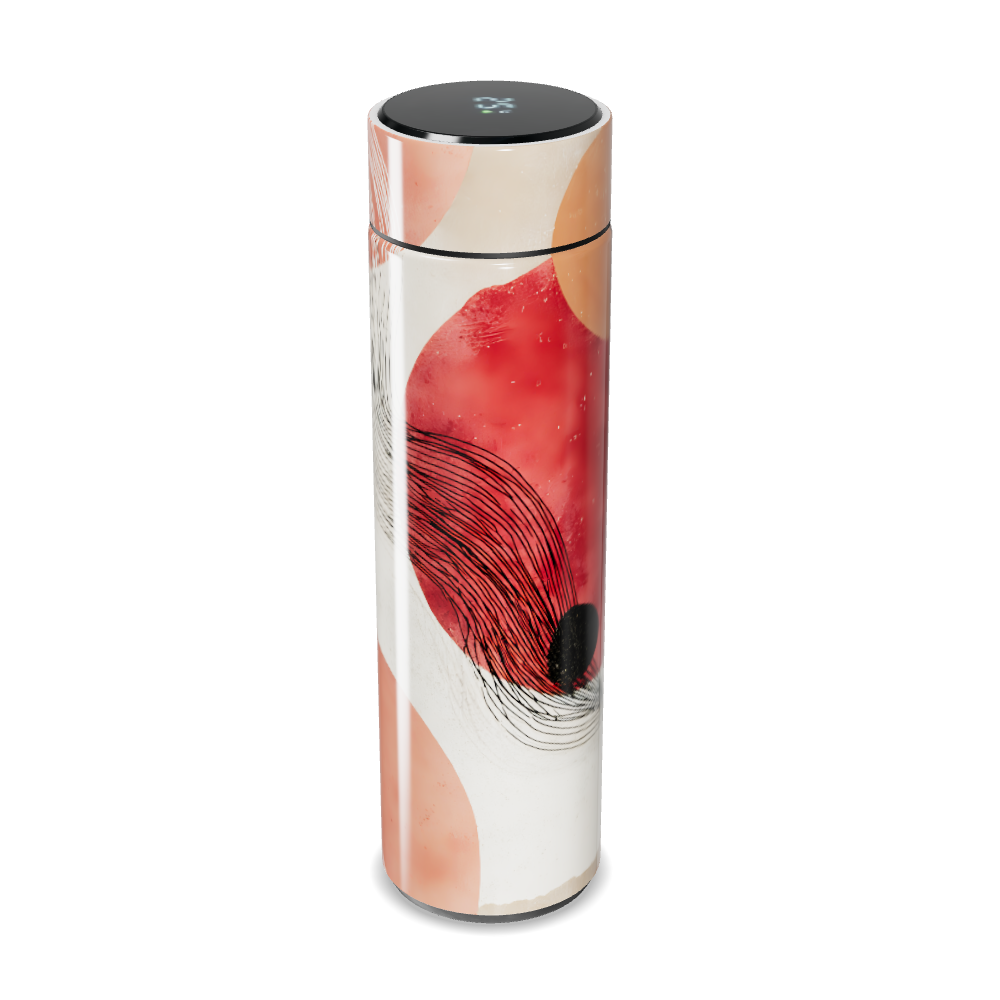 Garrafa Térmica Touch - Estampa Abstrata 500ml