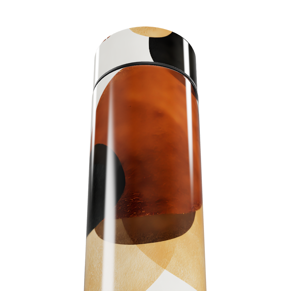 Garrafa Térmica Touch - Estampa Abstrata Colorida