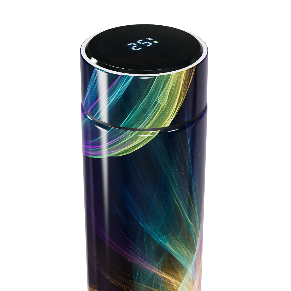 Garrafa Térmica Touch - Estampa Multicolorida