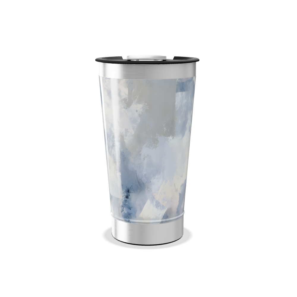 Copo Térmico - Aço Inox Estampa Abstrata