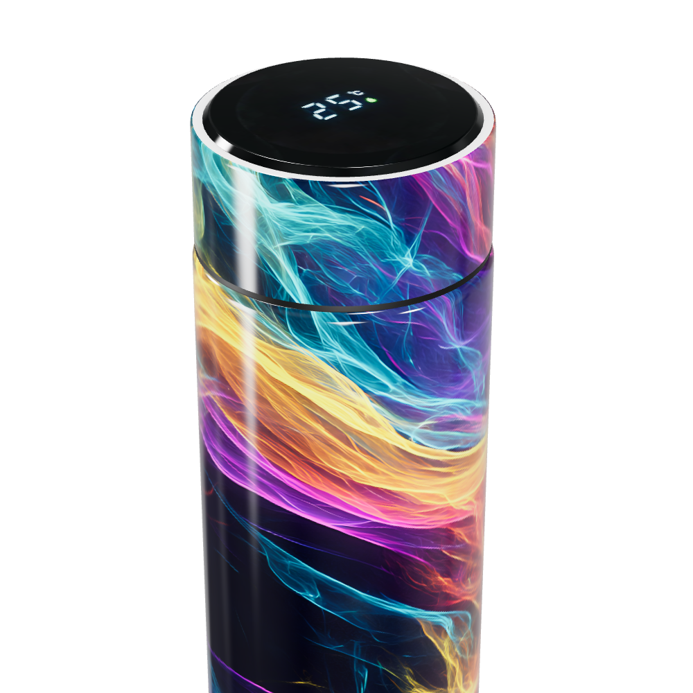 Garrafa Térmica Touch - Estampa Multicolorida