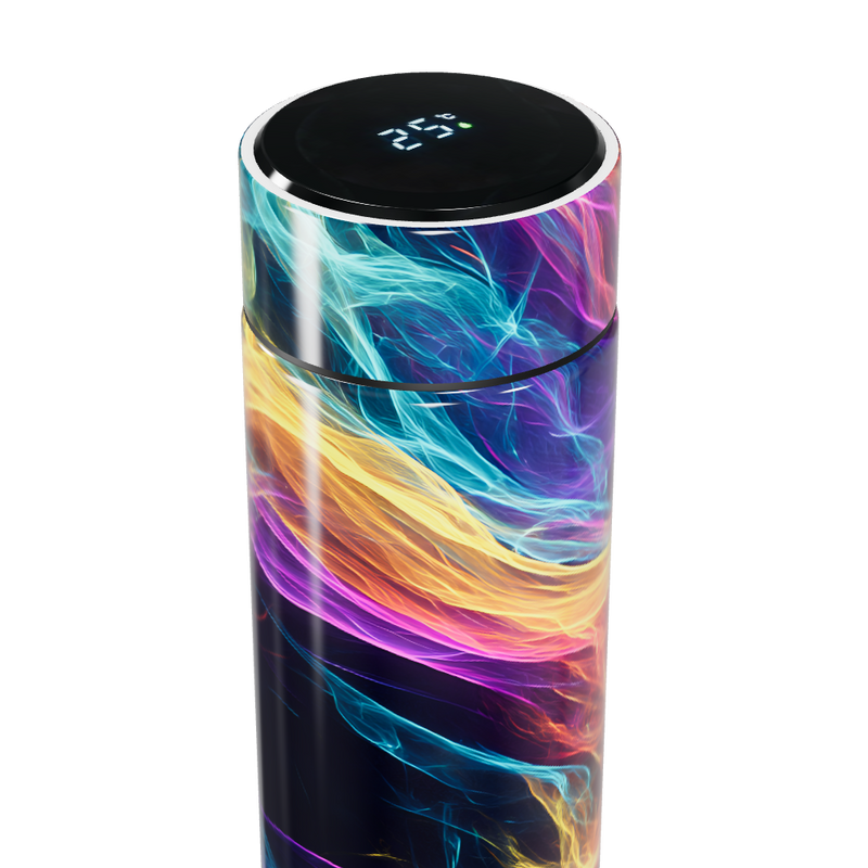 Garrafa Térmica Touch - Estampa Multicolorida