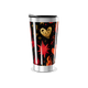 Copo Térmico - Estampa Corações e Chamas