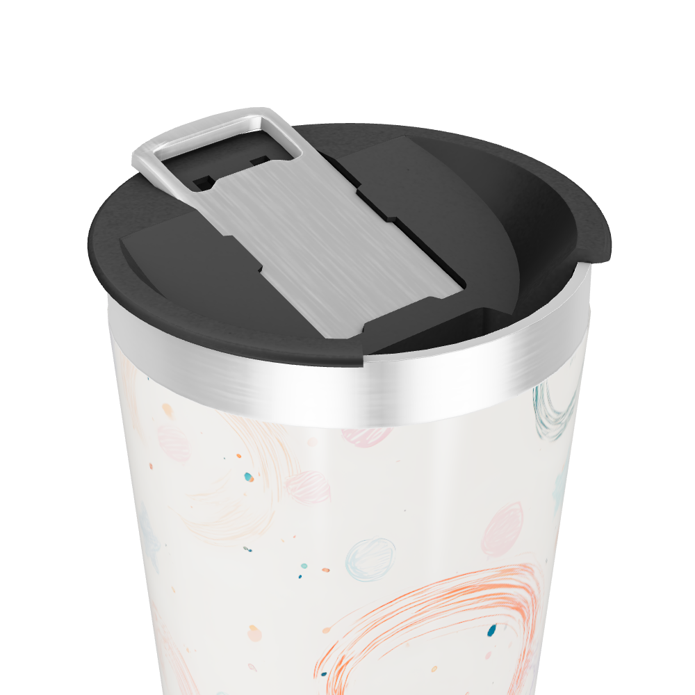 Copo Térmico - Estampas Estrelas Coloridas