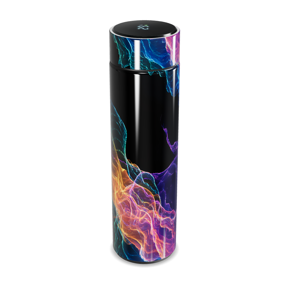 Garrafa Térmica Touch - Estampa Neon Colorida