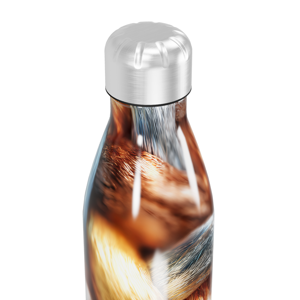 Garrafa Inox - Estampa Trançada Colorida