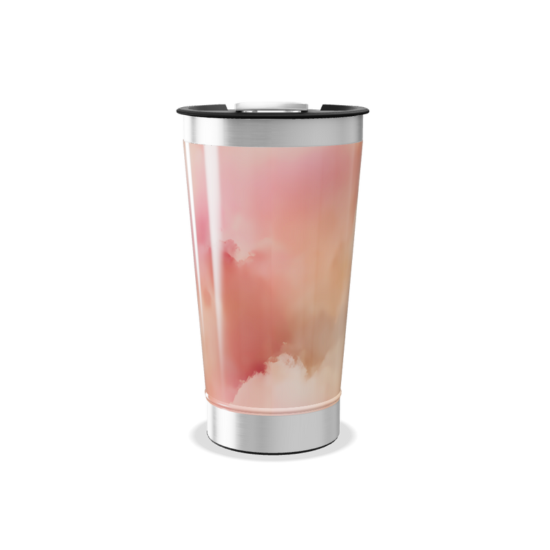 Copo Térmico - Com Estampa de Nuvens