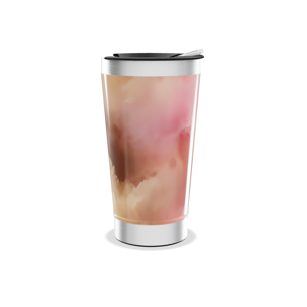 Copo Térmico - Com Estampa de Nuvens