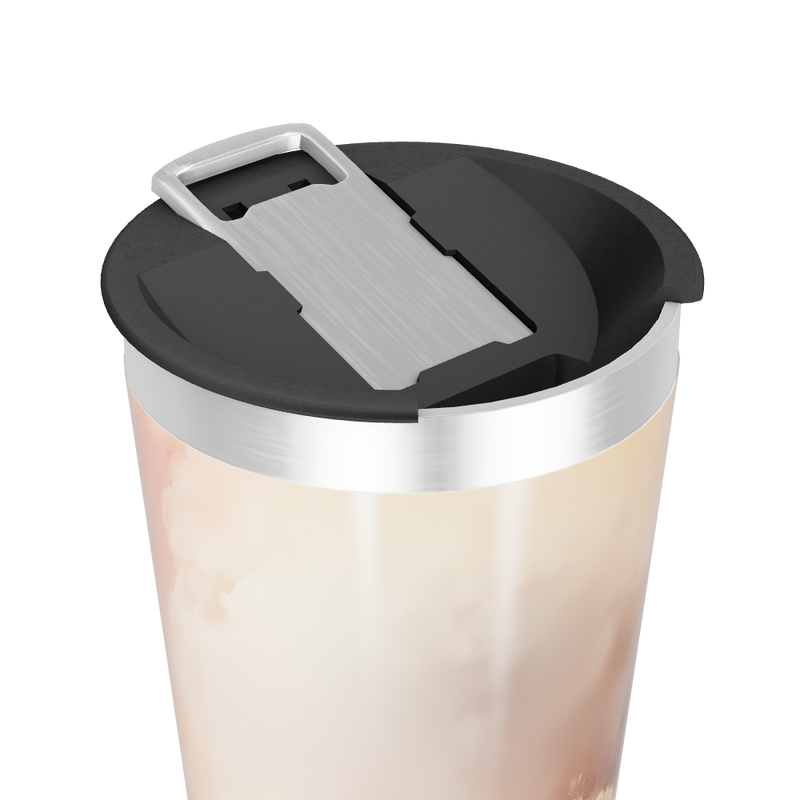 Copo Térmico - Com Estampa de Nuvens