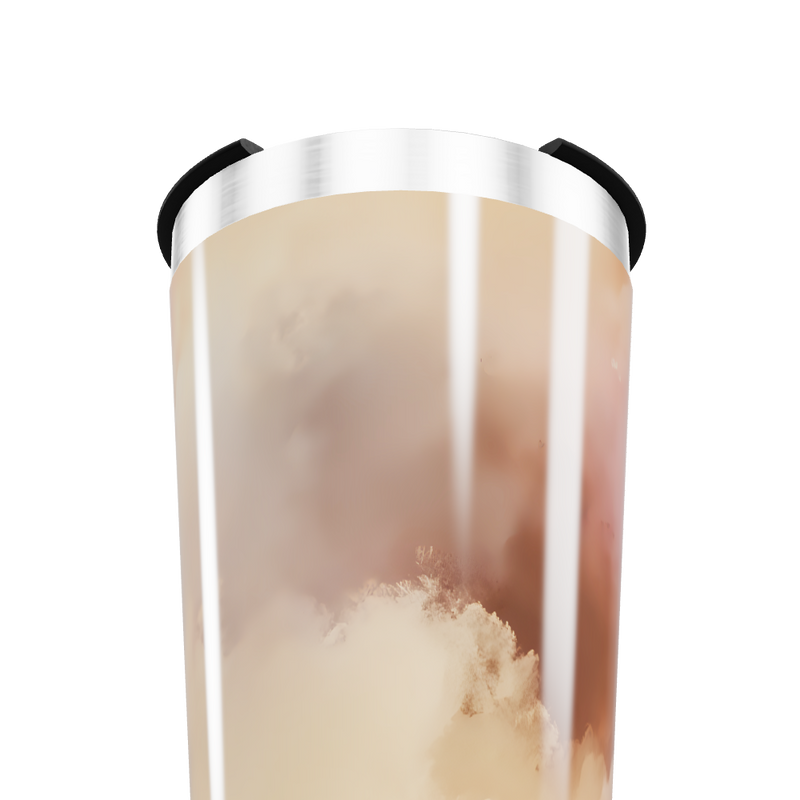 Copo Térmico - Com Estampa de Nuvens