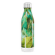 Garrafa Inox - Folhas Verde