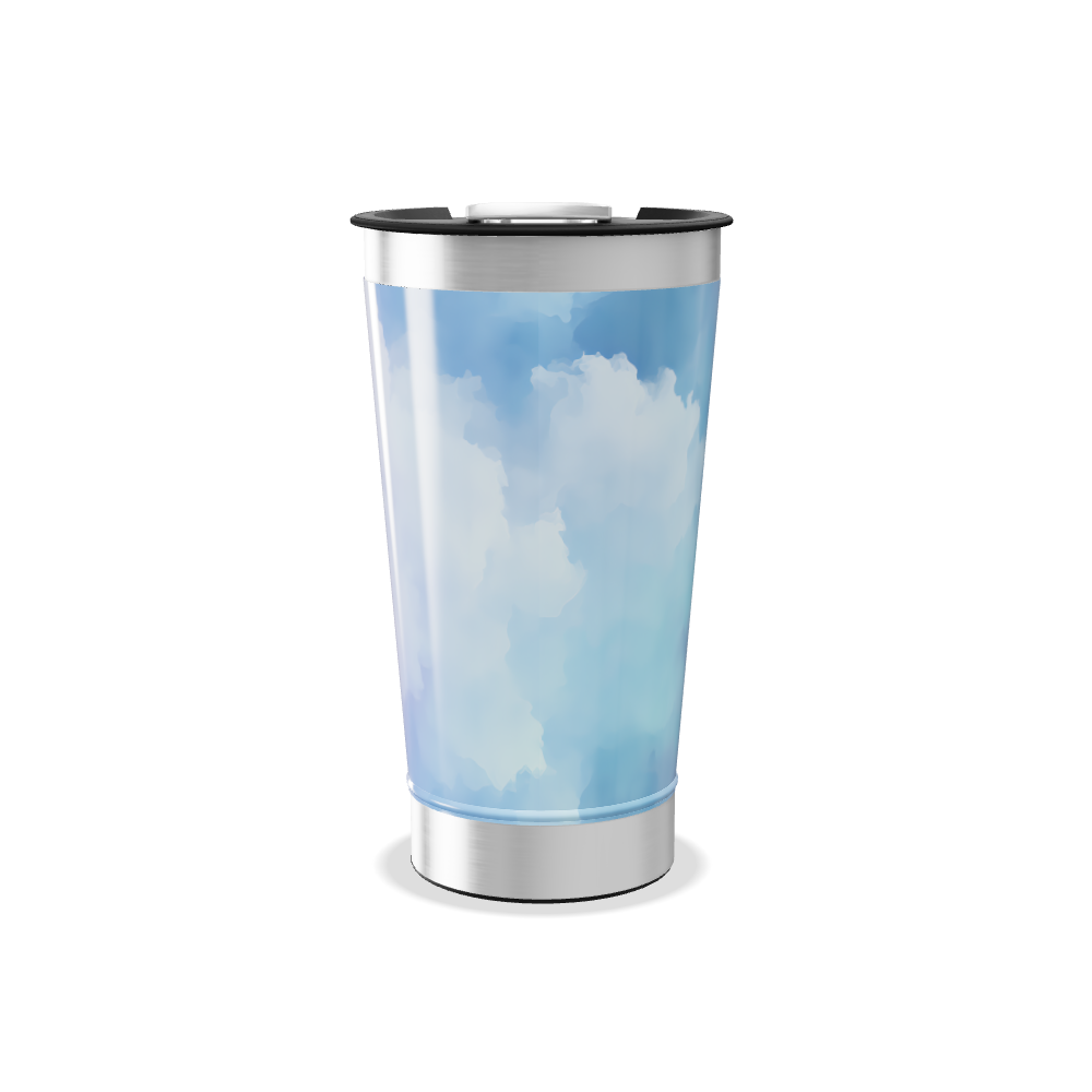 Copo Térmico - Aquarela Metalizado