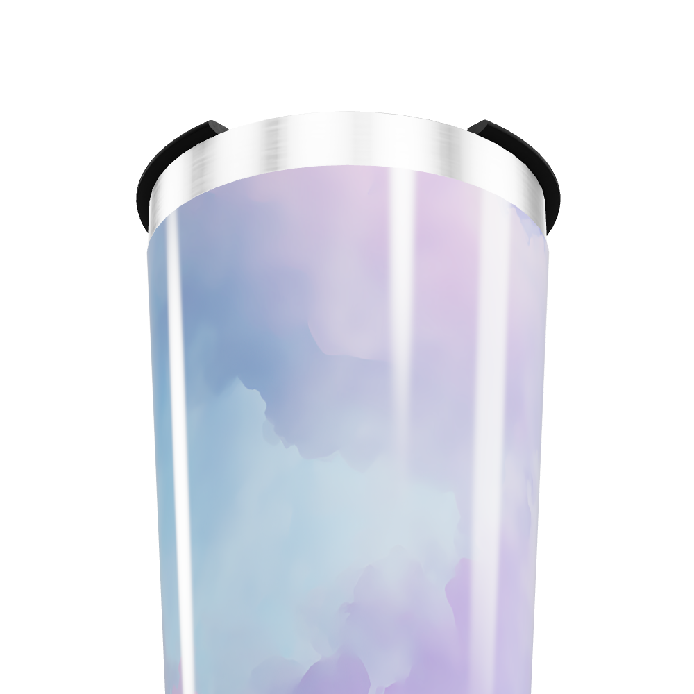 Copo Térmico - Aquarela Metalizado