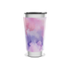 Copo Térmico - Estampa Aquarela Rosa Lilás