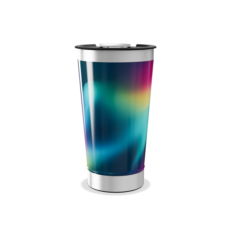 Copo Térmico - Inox com Estampa Colorida