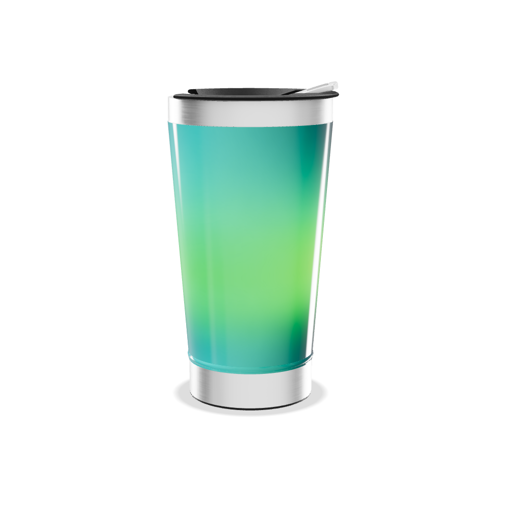 Copo Térmico - Degradê Azul Verde