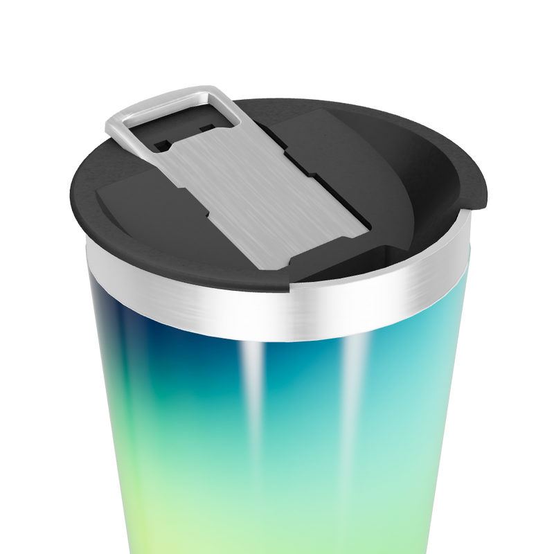 Copo Térmico - Degradê Azul Verde