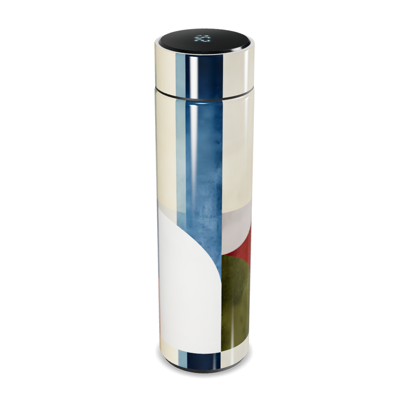 Garrafa Térmica Touch - Colorida com Tela Digital