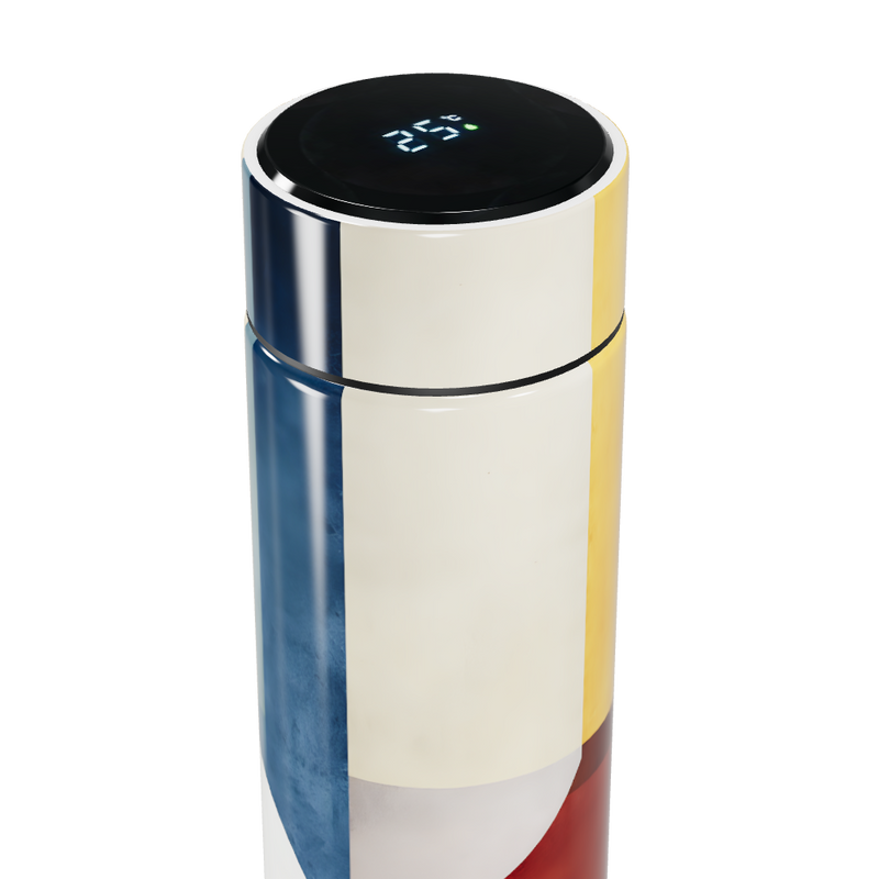 Garrafa Térmica Touch - Colorida com Tela Digital