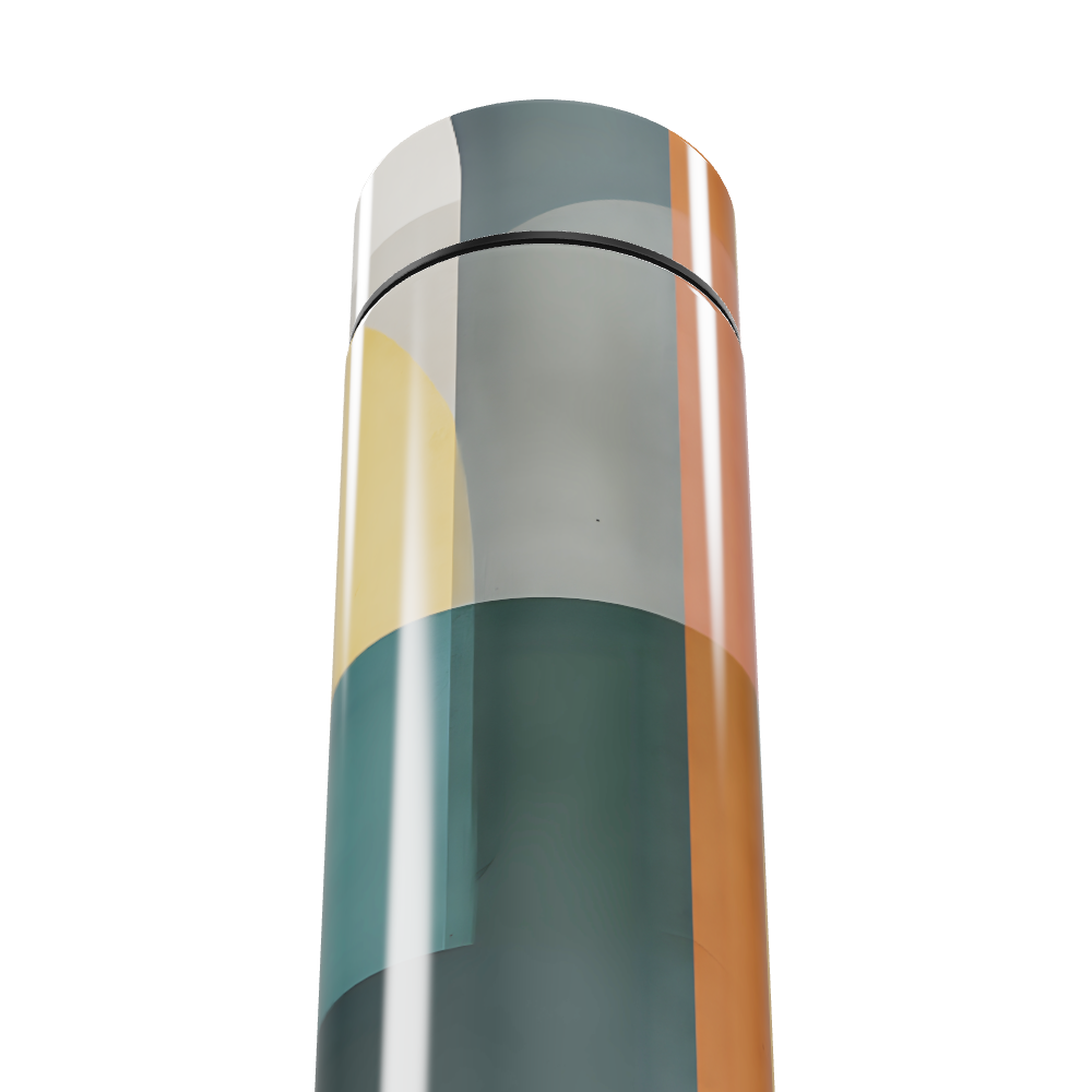 Garrafa Térmica Touch Colorida com Display LED