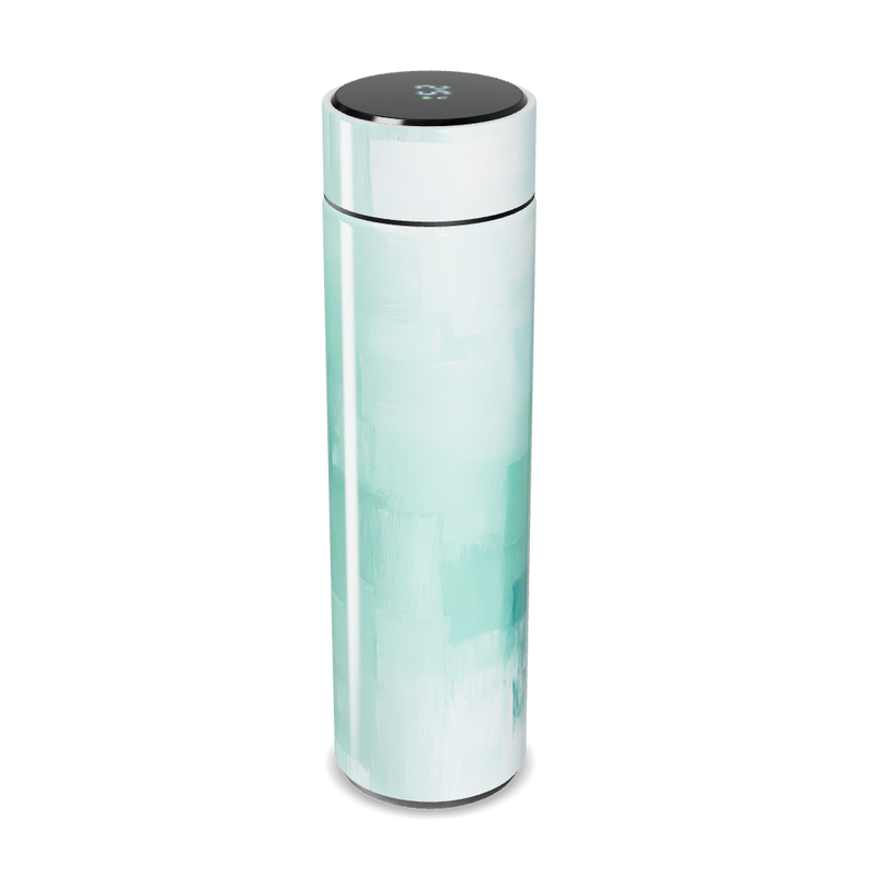 Garrafa Térmica Touch - Verde Pintura Digital