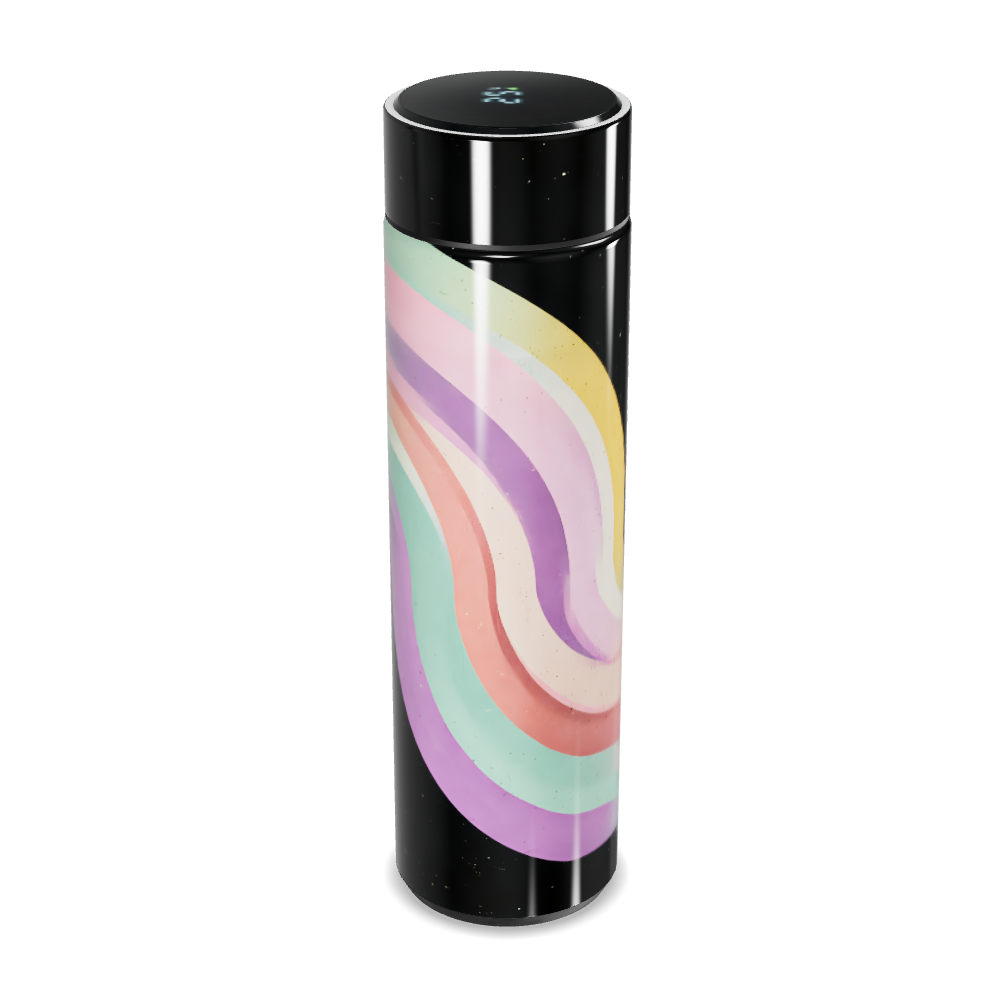 Garrafa Térmica Touch - Estampa Colorida