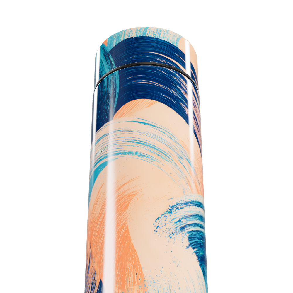 Garrafa Térmica Touch - Estampa Artística Colorida