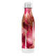 Garrafa Inox Flores Rosa
